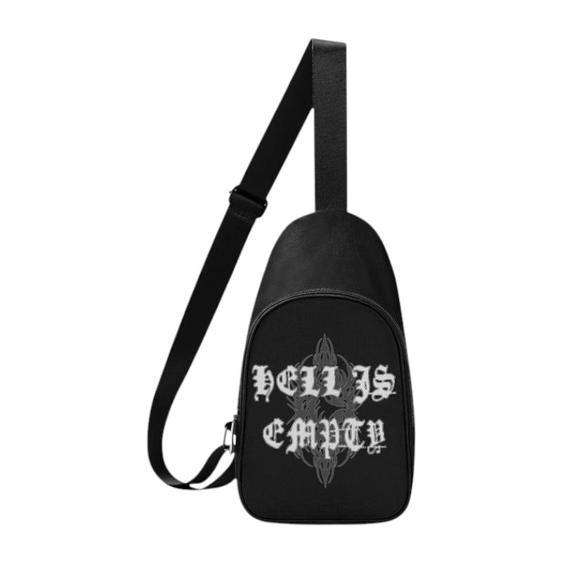 Hell Is Empty Chest Bag