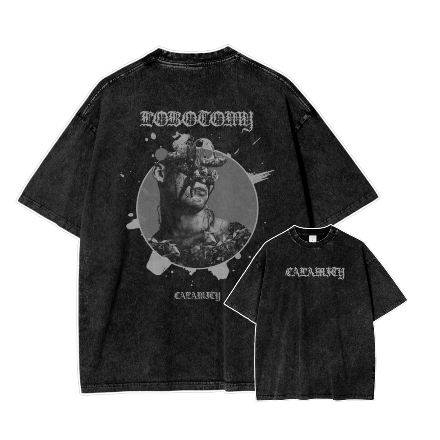 Lobotomy Oversize Snow Washed T-Shirt