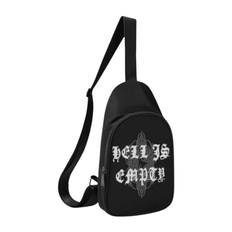 Hell Is Empty Chest Bag