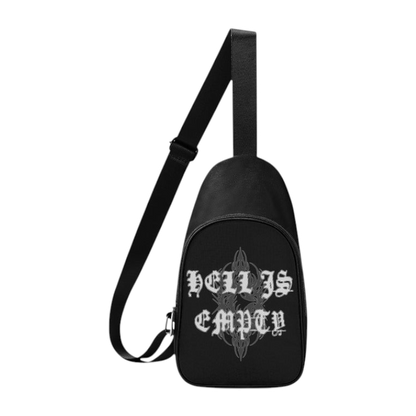 Hell Is Empty Chest Bag
