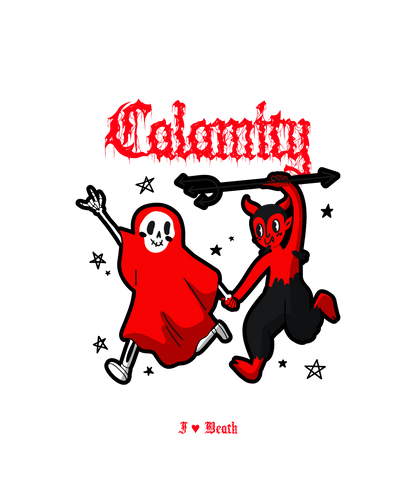 Unholy Hoodie - Premium Cotton-Poly Blend | Calamity Clothing