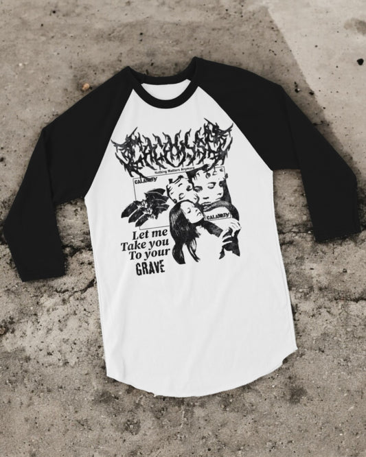 Grave Baseball T-Shirt