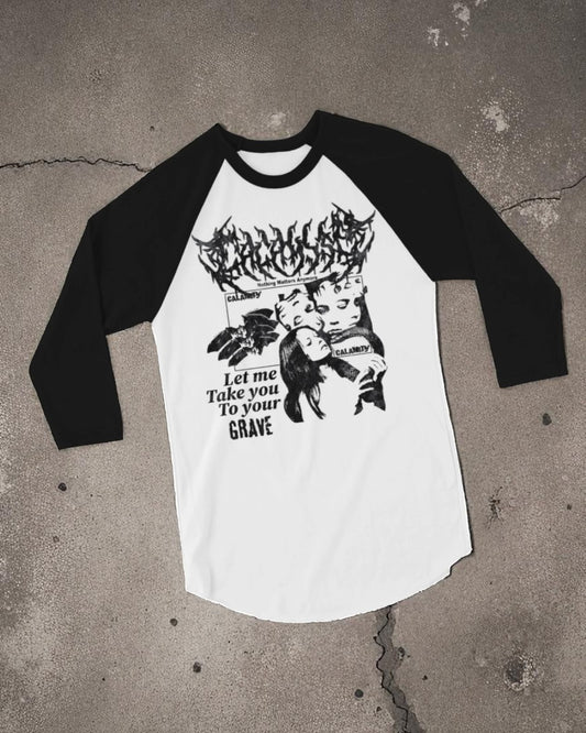 Grave Baseball T-Shirt