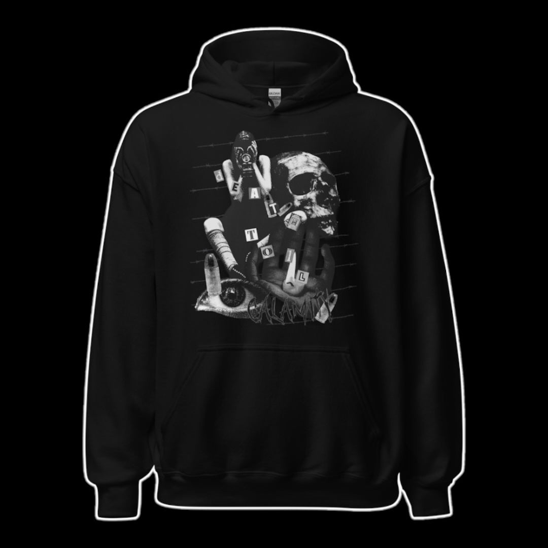 Death Toll Hoodie - Unisex Graphic Sweatshirt | Calamity Clothing