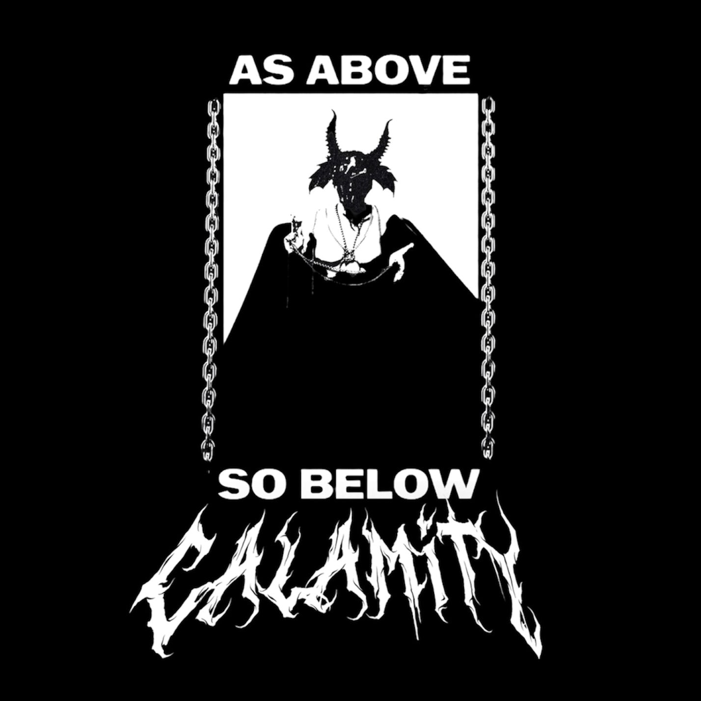 As Above So Below Hoodie - Soft & Stylish | Calamity Clothing