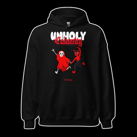 Unholy Hoodie - Premium Cotton-Poly Blend | Calamity Clothing