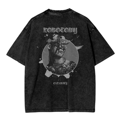 Lobotomy Oversize Snow Washed T-Shirt