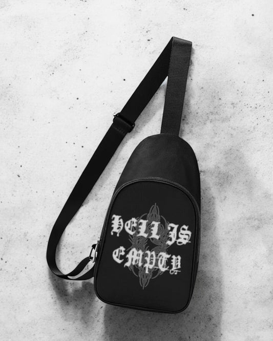Hell Is Empty Chest Bag