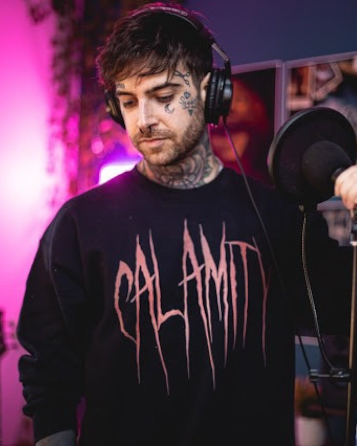 Sudadera con cuello redondo Calamity