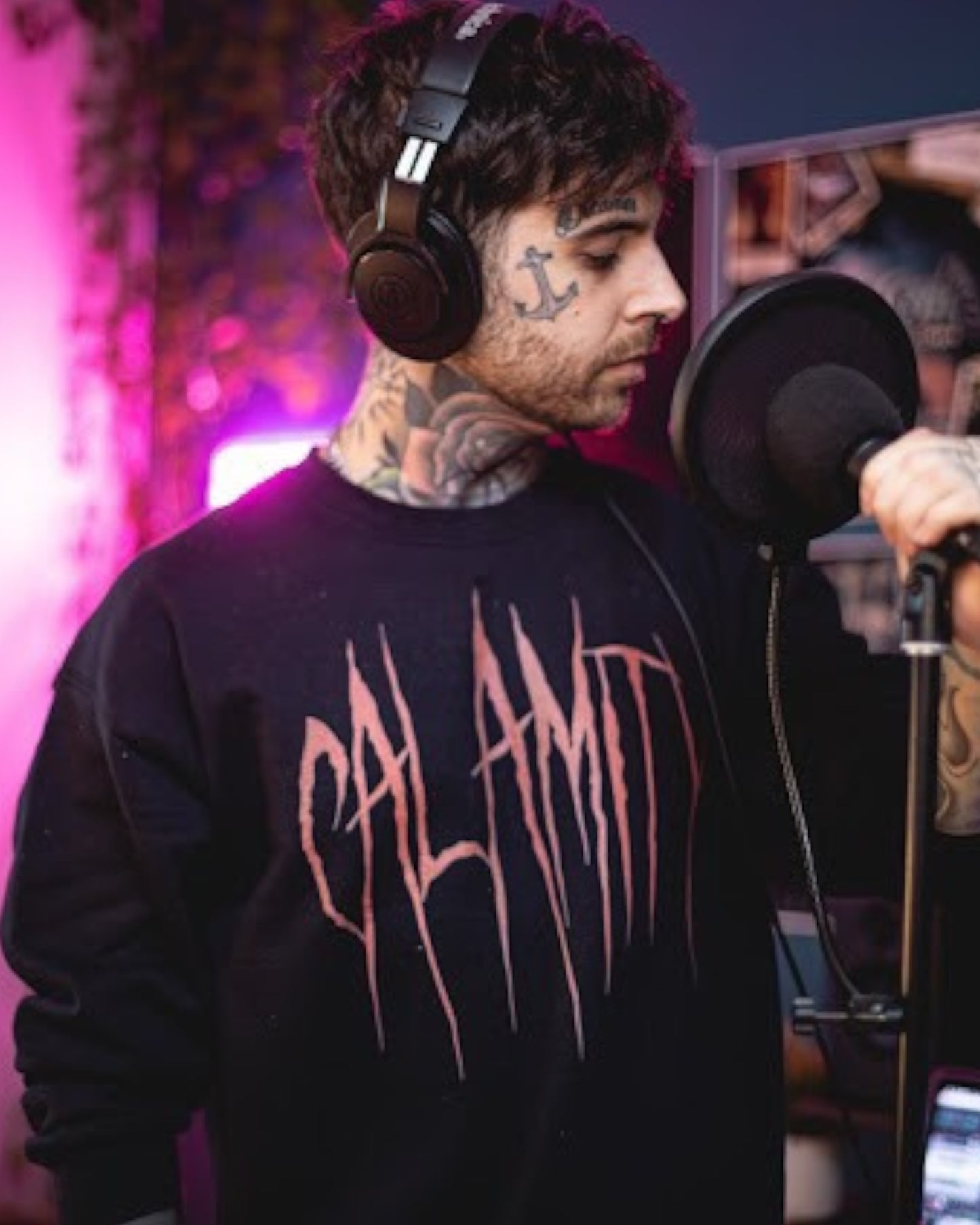 Sudadera con cuello redondo Calamity