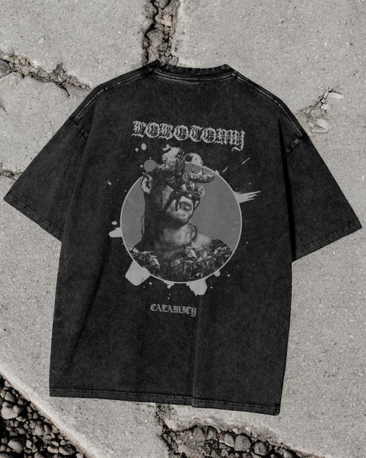 Lobotomy Oversize Snow Washed T-Shirt