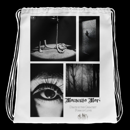 Momento Mori Drawstring Bag | Calamity Clothing