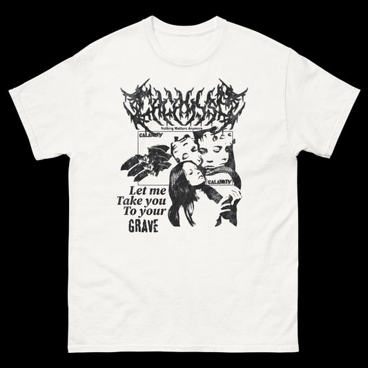 Grave T-Shirt: 100% Cotton, Unique Design | Calamity Clothing